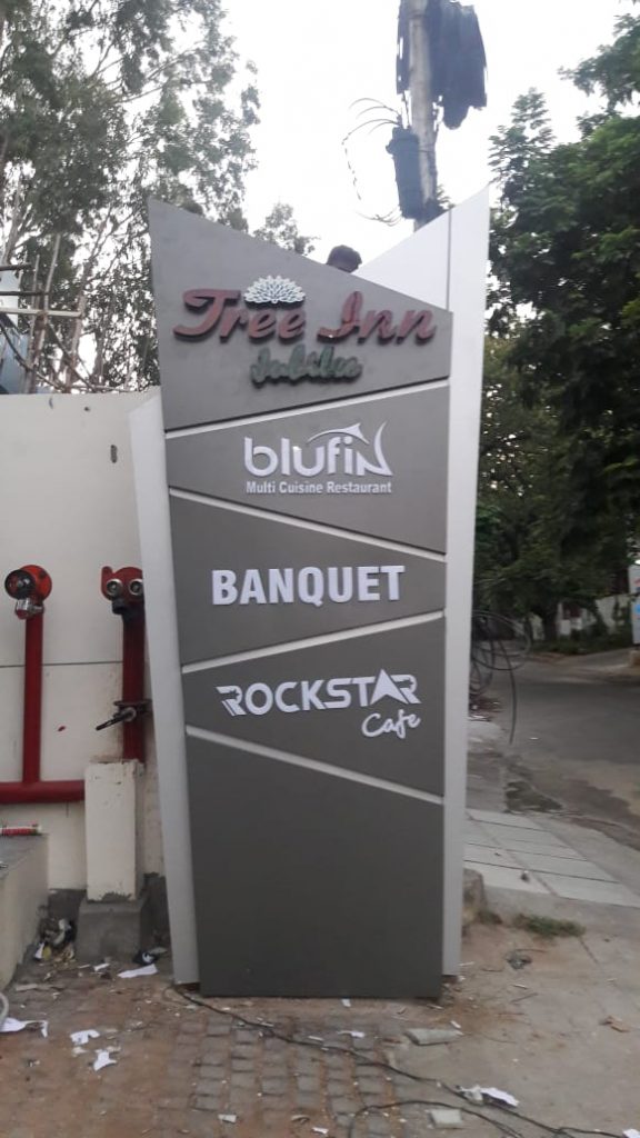 Pylon Sign Board LED Sign Board in Hyderabad Global Signs